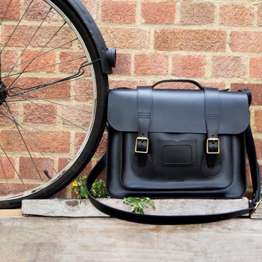 Dr. Martens 15 inch Leather Satchel